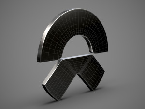 nio logo 3D-Modell