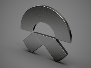 nio logo 3D-Modell