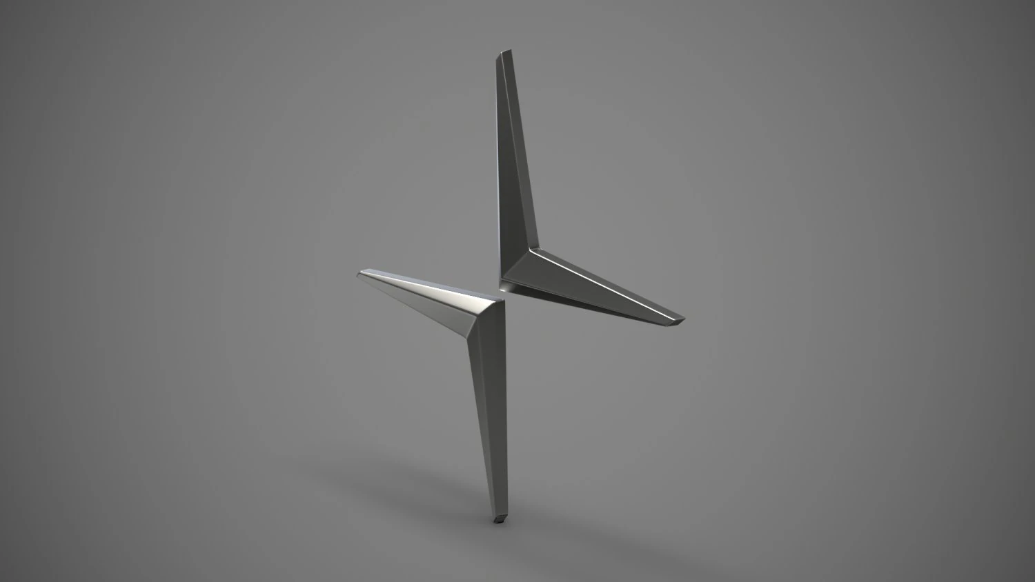 logotipo de la estrella polar Modelo 3D .c4d .max .obj .3ds .fbx .stl .blend 