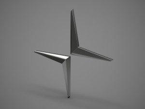 polestar logo Modello 3D