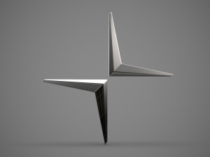 polestar logo Modello 3D
