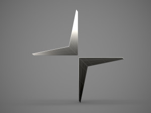 polestar logo Modello 3D