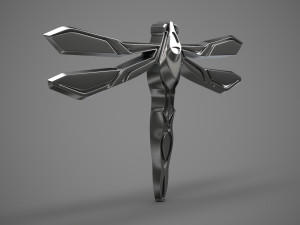 qiantu logo Modello 3D