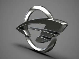 logo ravon Modello 3D