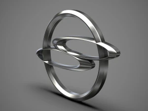 쌍용 로고 3D 모델