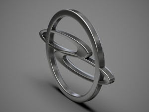 ssang yong logo 3D Model
