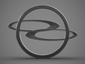 ssang yong logo 3D Model