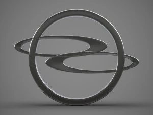 ssang yong logo 3D Model