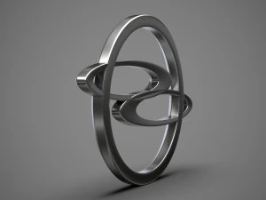ssang yong logo 3D Model