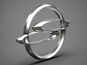 ssang yong logo 3D Model