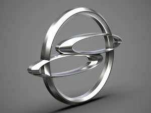 ssang yong logo 3D Model