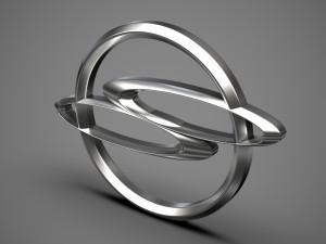 ssang yong logo 3D Model