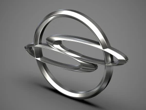 ssang yong logo 3D Model