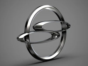 ssang yong logo 3D Model