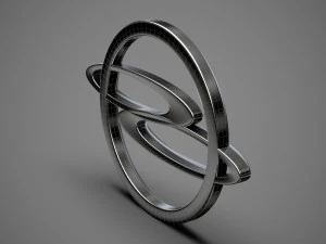 ssang yong logo 3D Model