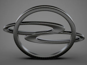 ssang yong logo 3D Model