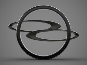 ssang yong logo 3D Model
