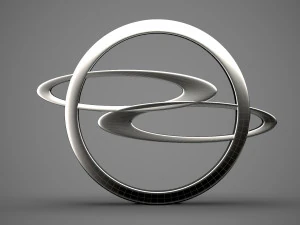 ssang yong logo 3D Model