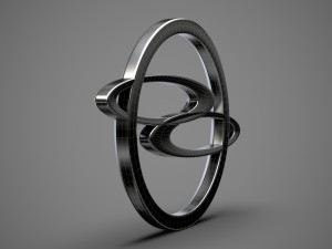 ssang yong logo 3D Model