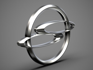 ssang yong logo 3D Model