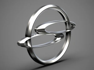 ssang yong logo 3D Model