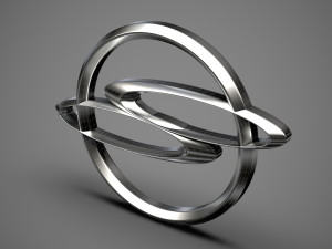 ssang yong logo 3D Model