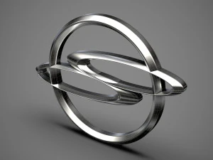 ssang yong logo 3D Model