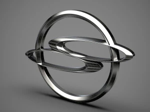 ssang yong logo 3D Model