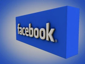 facebook 3d logo 3D Model
