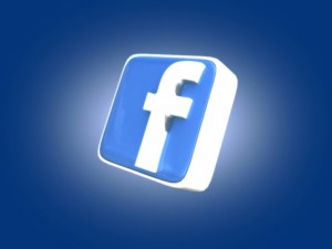 facebook 3d logo 3D Model
