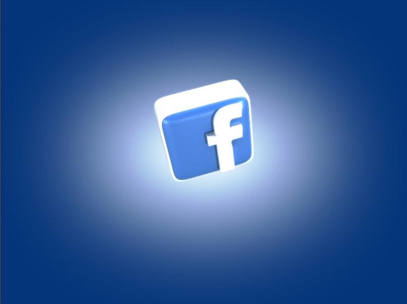 FaceBook 3D Logo 3D Model in Other 3DExport