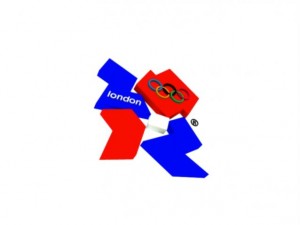 olympic games london 2012  3d logo Model 3D
