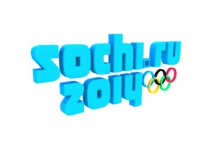 Olympische Spiele Sotschi 2014 3D-Logo 3D Modell