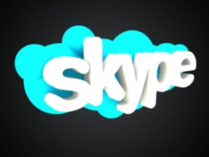 skype3dlogo Modelo 3D