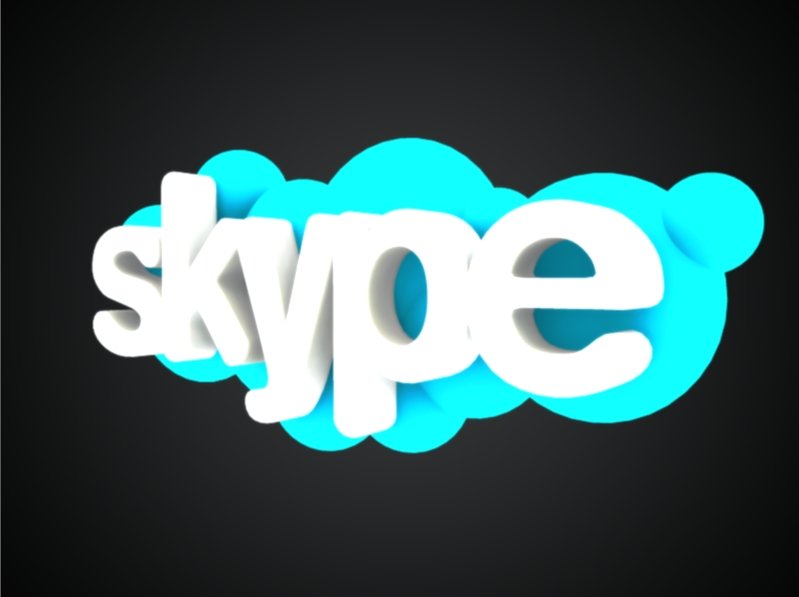 Skype3dlogo 3D Модель In Другое 3DExport