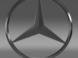 mercedes logo 3D Модель