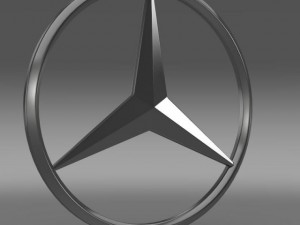 mercedes logo 3D Модель