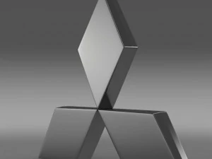 mitsubishi logo 3D Model