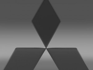 mitsubishi logo 3Dモデル