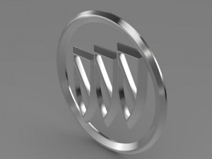 buick logo 3D 模型