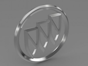 buick logo 3D 模型