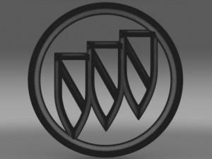 buick logo 3D 模型