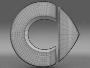 smart logo 3D 모델
