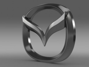 mazda logo 3D-Modell
