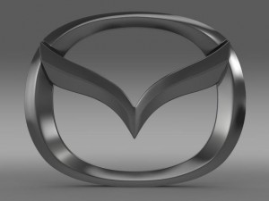 mazda logo 3D मॉडल