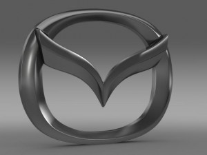 mazda logo 3D मॉडल
