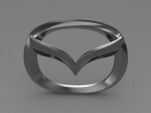 mazda logo 3D मॉडल