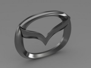 mazda logo 3D मॉडल