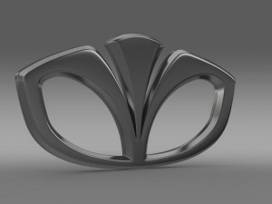 daewoo logo Model 3D