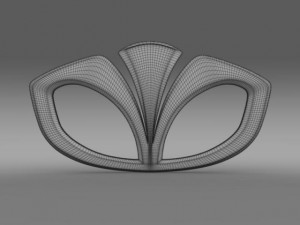 daewoo logo Model 3D